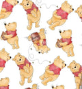 Disney Winnie the Pooh Bear Polycotton Fabric - Half Yard (18” x 55”) 41856
