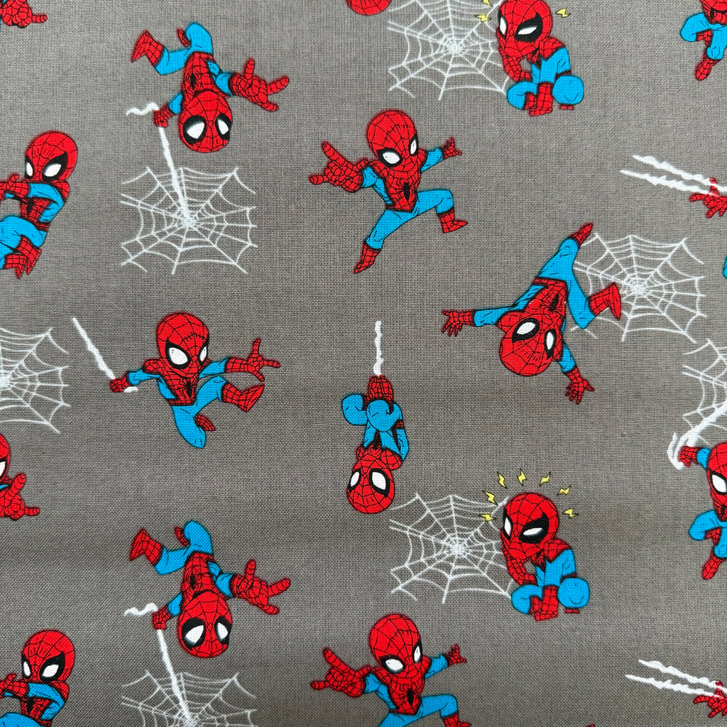 Marvel Avengers Spiderman Cotton Fabric - Half Yard (18” x 55”) (Copy)