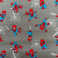 Marvel Avengers Spiderman Cotton Fabric - Half Yard (18” x 55”) (Copy)