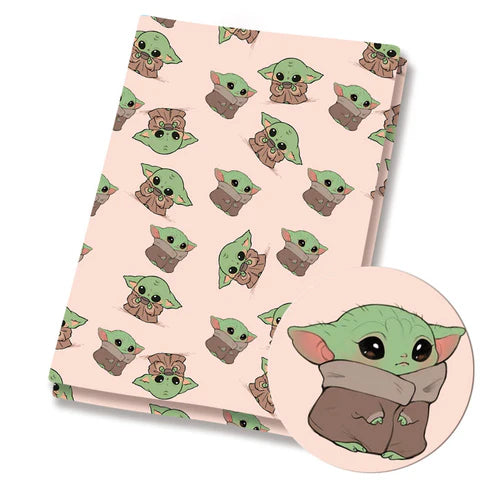 Cute Space Character Polycotton Fabric - Half Yard (18” x 55”) 680