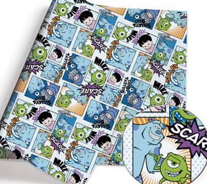 Monsters Inc PolyCotton Fabric Half Yard (18” x 55”)