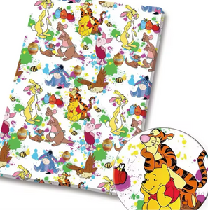 Winnie the Pooh polyCotton Fabric Half Yard (18” x 55”)