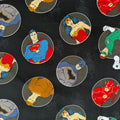 DC Comics Superhero Cotton Fabric - Half Yard (18” x 55”)