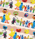 Sesame Street Muppets Elmo Big Bird Character Polycotton Fabric - Half Yard (18” x 55”) 3020
