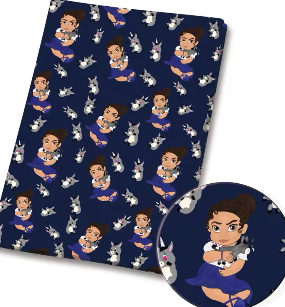 Luisa polyCotton Fabric Half Yard (18” x 55”)