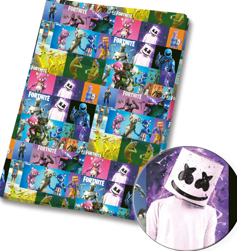 Fortnite polyCotton Fabric Half Yard (18” x 55”) 1354