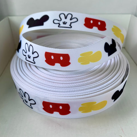 Mickey clothes Grosgrain Ribbon