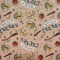 Harry Potter Quidditch Cotton Fabric - Half Yard (18” x 55”)