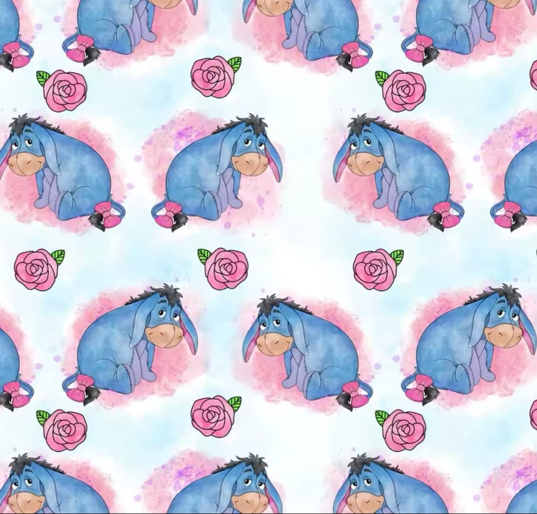 Eeyore polyCotton Fabric Half Yard (18” x 55”)