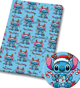 Stitch Christmas polyCotton Fabric Half Yard (18” x 55”)