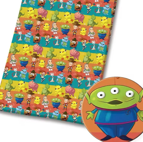 Toy Story polyCotton Fabric Half Yard (18” x 55”)