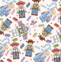Disney Toy Story Aliens Character Polycotton Fabric - Half Yard (18” x 55”) 14982