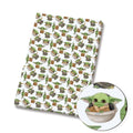 Cute Space Character Polycotton Fabric - Half Yard (18” x 55”) 754