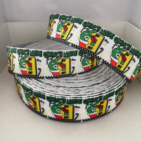 Grinch Grosgrain Ribbon