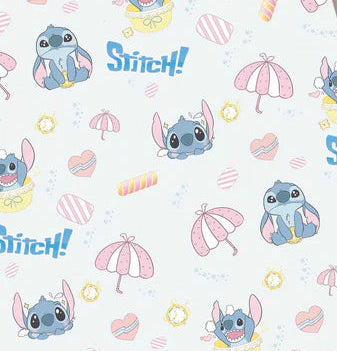 Hawaiian Alien Friends Polycotton Fabric - Half Yard (18” x 55”) 14855