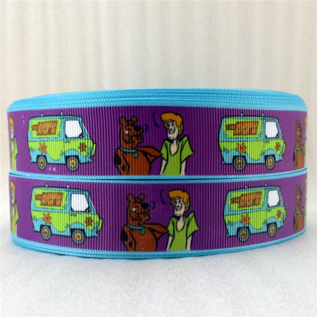 Mystery Pals Cartoon Dog Grosgrain Ribbon 1014444