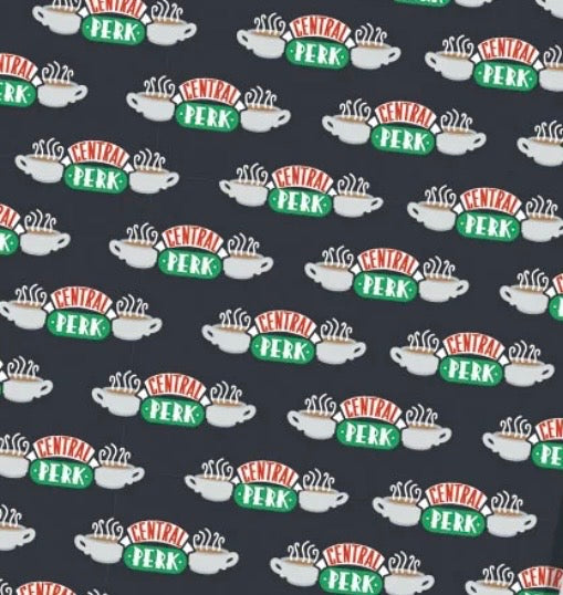 Friends Cult TV Central Perk character Polycotton Fabric - Half Yard (18” x 55”) 6814