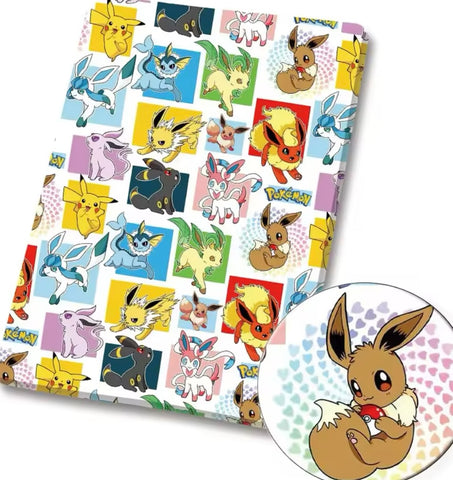 Pokemon polyCotton Fabric Half Yard (18” x 55”)