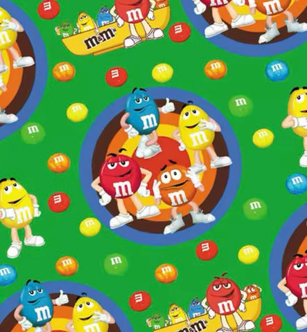 M & M's polyCotton Fabric Half Yard (18” x 55”)