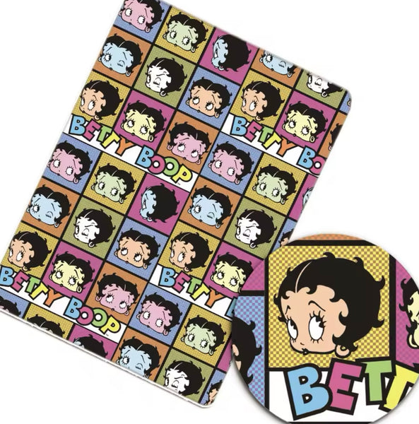 Betty Boop polyCotton Fabric Half Yard (18” x 55”)