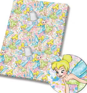 Tinkerbell Polycotton Fabric Half Yard (18” x 50”)