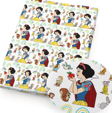 Snow White Polycotton Fabric Half Yard (18” x 50”)