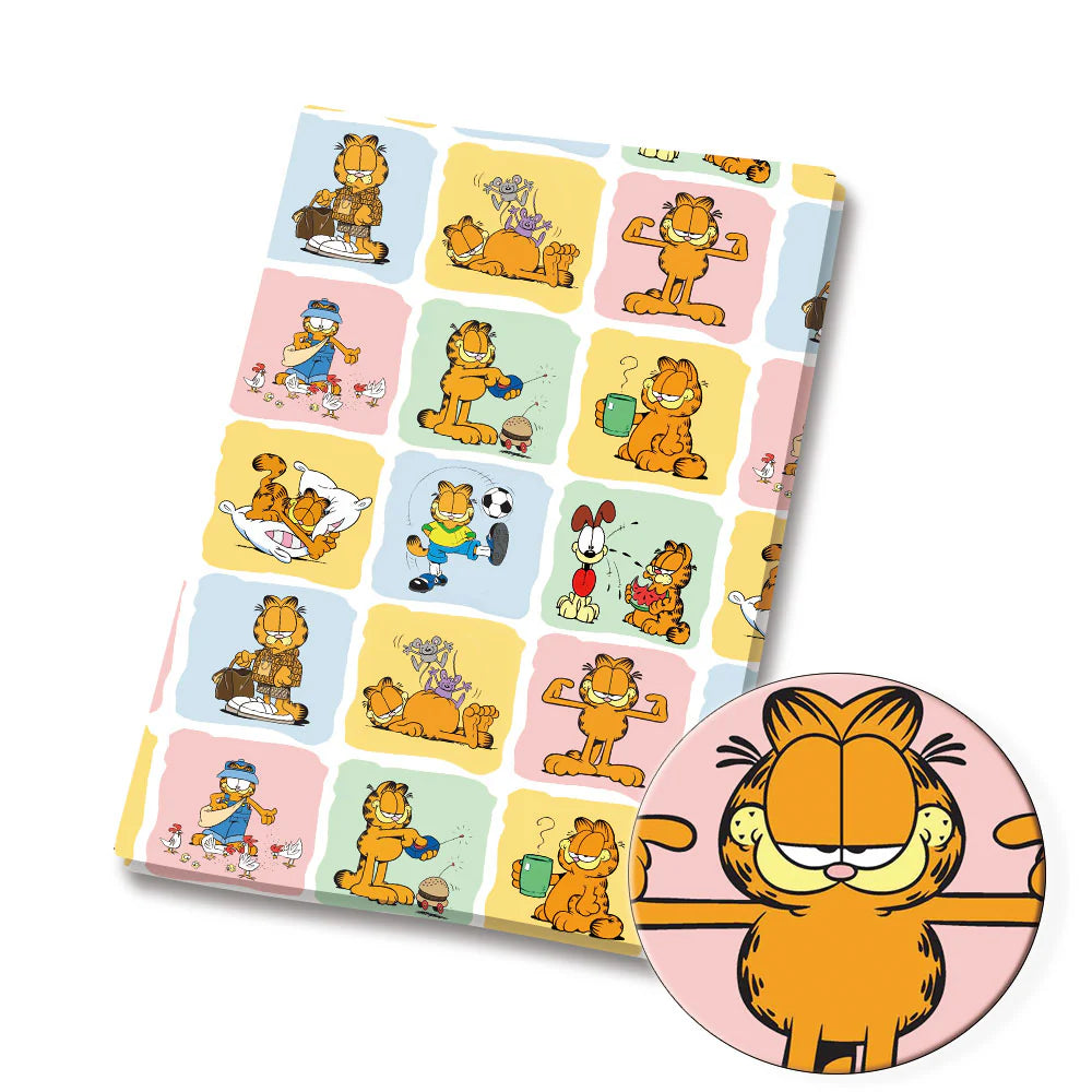 Garfield retro cat cartoon polyCotton Fabric Half Yard (18” x 55”) 90459