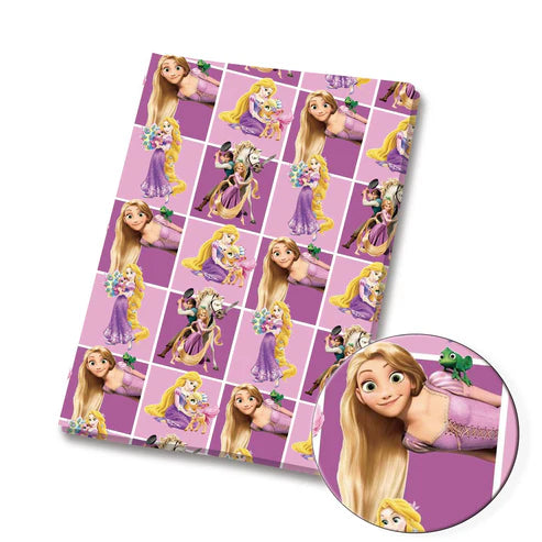 Magic Hair Princess Polycotton Fabric - Half Yard (18” x 55”) 80165