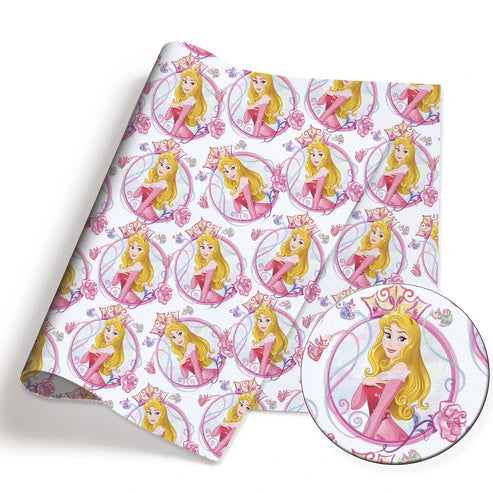 Enchanted Sleeping Princess Polycotton Fabric - Half Yard (18” x 55”) 80186