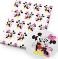 Disney Mickey Minnie Mouse Polycotton fabric - Half Yard (18” x 55”) 1224208