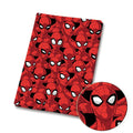 Webbed Superhero Polycotton Fabric - Half Yard (18” x 55”) 814144
