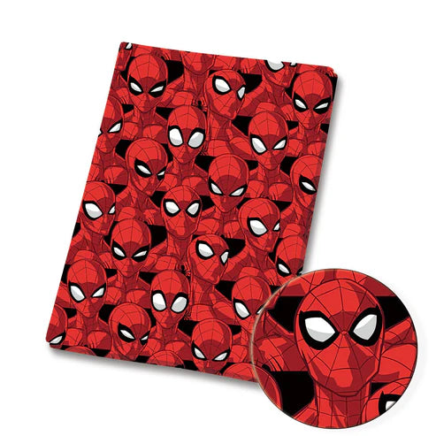 Webbed Superhero Polycotton Fabric - Half Yard (18” x 55”) 814144