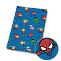 Marvel Avengers Superhero Spiderman Hulk Polycotton Fabric - Half Yard (18” x 55”) 81468