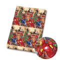 Marvel Avengers Superhero Christmas Polycotton Fabric - Half Yard (18” x 55”) 81497