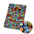 Blue Alien Polycotton Fabric - Half Yard (18” x 55”) 81634