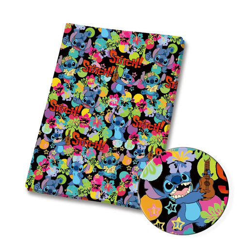 Blue Alien Polycotton Fabric - Half Yard (18” x 55”) 81634