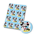 Classic Boy Girl Mouse Polycotton fabric - Half Yard (18” x 55”) 82121