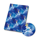 Glass Slipper Princess Polycotton Fabric - Half Yard (18” x 55”) 82339