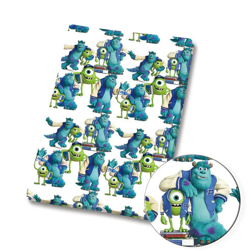 Monster Friends Polycotton Fabric - Half Yard (18” x 55”) 83023