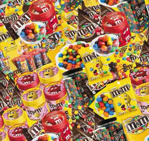 M & M's polyCotton Fabric Half Yard (18” x 55”)