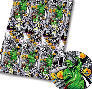 Nightmare Before Christmas polyCotton Fabric Half Yard (18” x 55”)