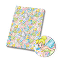 Grumpy Green Fairy Polycotton Fabric - Half Yard (18” x 55”) 85179