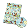 Frog Princess Polycotton Fabric - Half Yard (18” x 55”) 85180