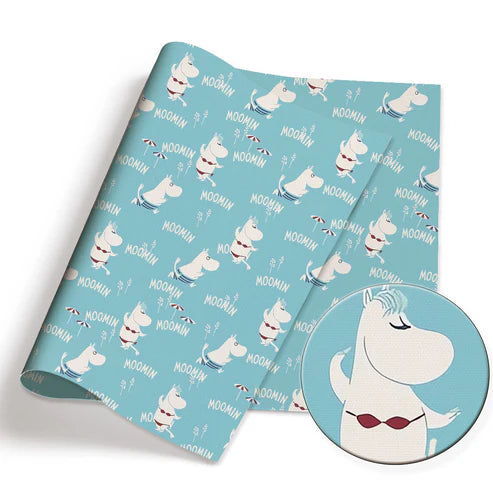 Scandi Woodland Friends Polycotton Fabric - Half Yard (18” x 55”) 90648