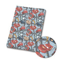 Racing Cars Adventures Polycotton Fabric - Half Yard (18” x 55”) 86123