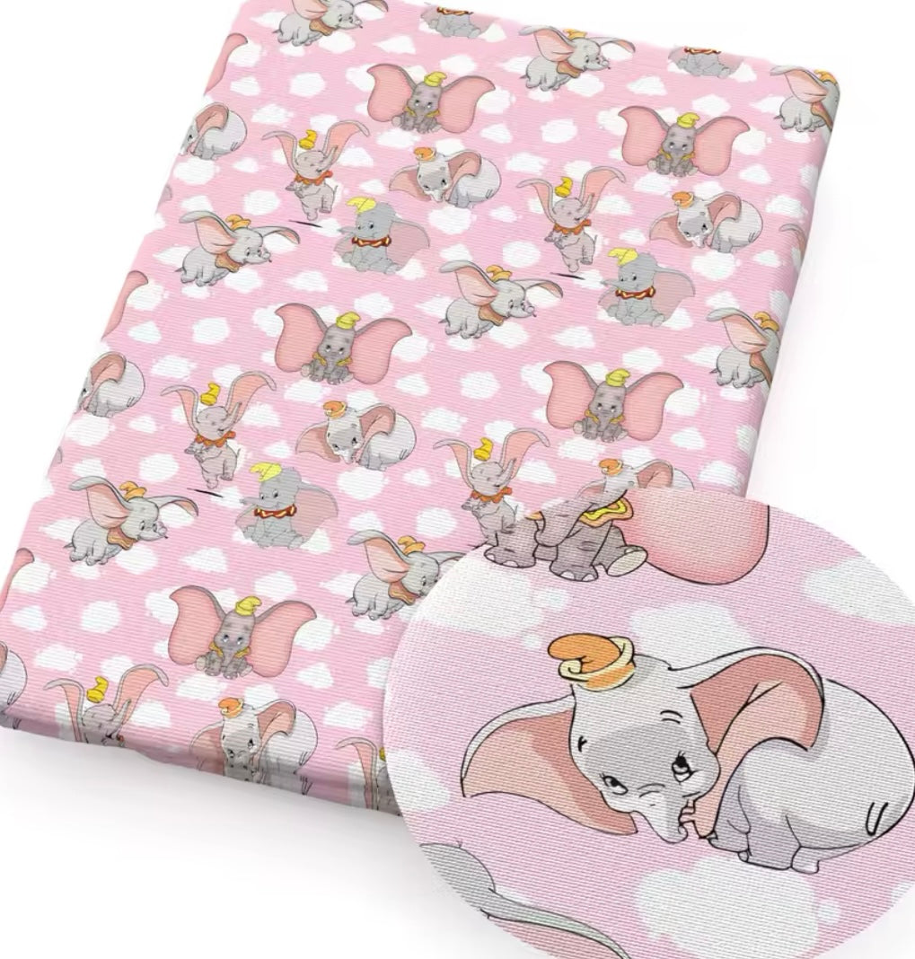 Dumbo polyCotton Fabric Half Yard (18” x 55”)