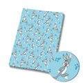Cheeky Bunny Adventures Polycotton Fabric - Half Yard (18” x 55”) 5398