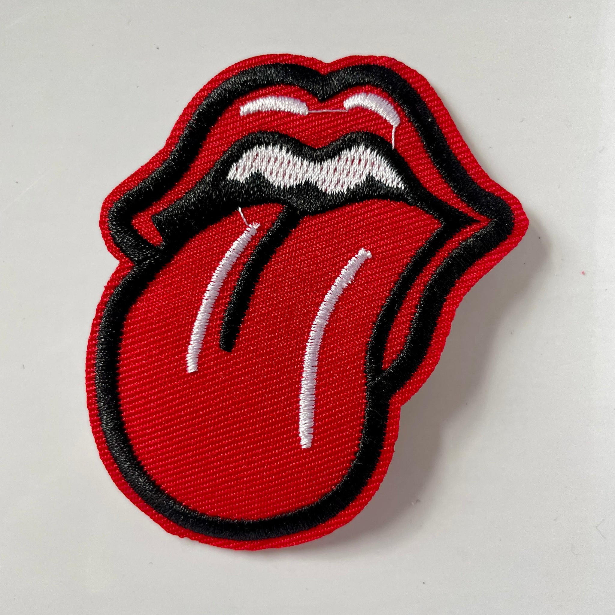 Rolling Stones Tongue Embroidered Patch