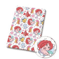 Mermaid Princess Polycotton Fabric - Half Yard (18” x 55”) 89596