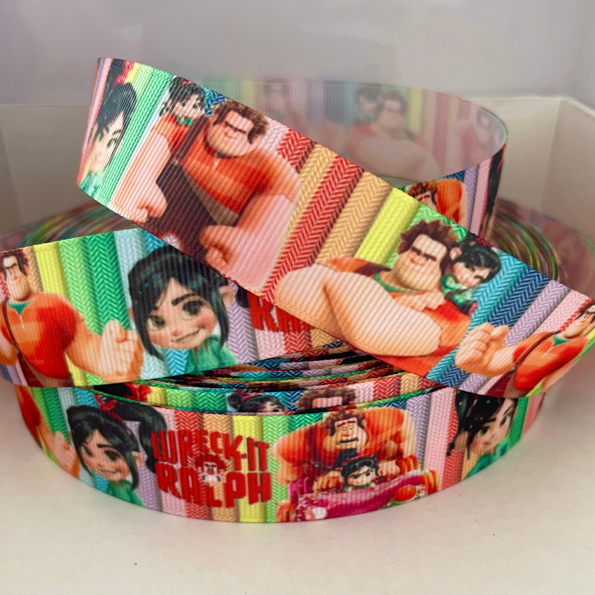 Wreck it Ralph Grosgrain Ribbon